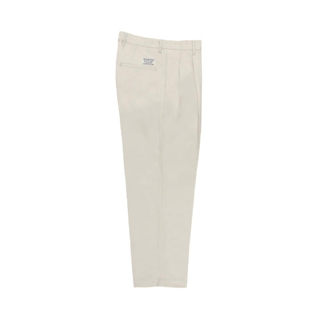 - Wacko Maria Double Pleated Chino Trousers Beige