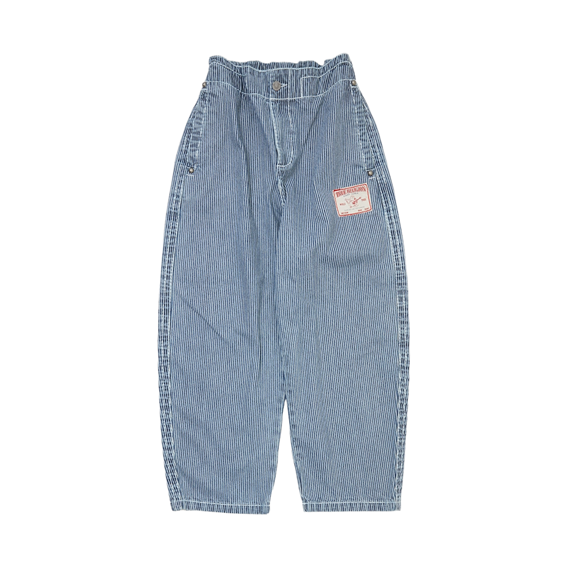 트루릴리젼 와이드 와일드 워시드 팬츠_워시드 인디고(True Religion Wide Wild Washed Pants Washed_Washed Indigo)
