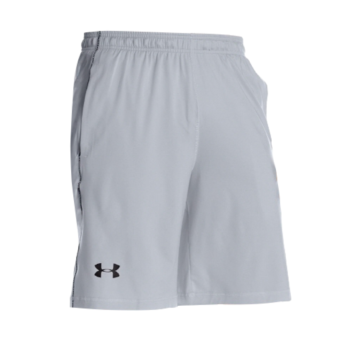 1253527-035 Under Armour Raid 10 Inch Shorts Reflect Silver Black