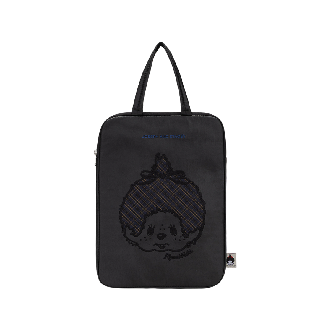 조셉앤스테이시 슬릭 태블릿 파우치 13인치 몬치치 걸 블랙(JOSEPH&STACEY Sleek Tablet Pouch 13inch Monchhichi Girl Black)