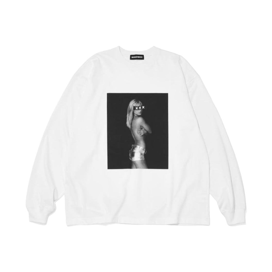 GX-A26-LT-04 white R&Co. GodselectionXXX Long Sleeve T-Shirt White