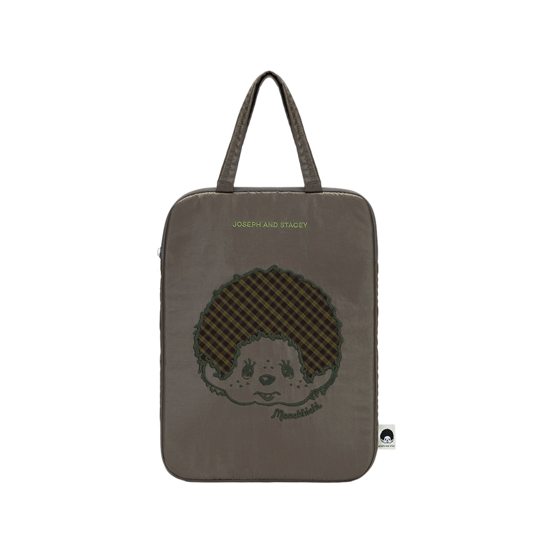 JSR01PCFF1KK_copy [KREAM 단독][사은품증정] JOSEPH&STACEY Sleek Tablet Pouch 13inch Monchhichi Boy Khaki