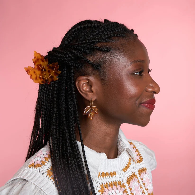 쿠쿠수제뜨 메이플 헤어집게핀(Coucou Suzette Maple Hairclaw) - 2