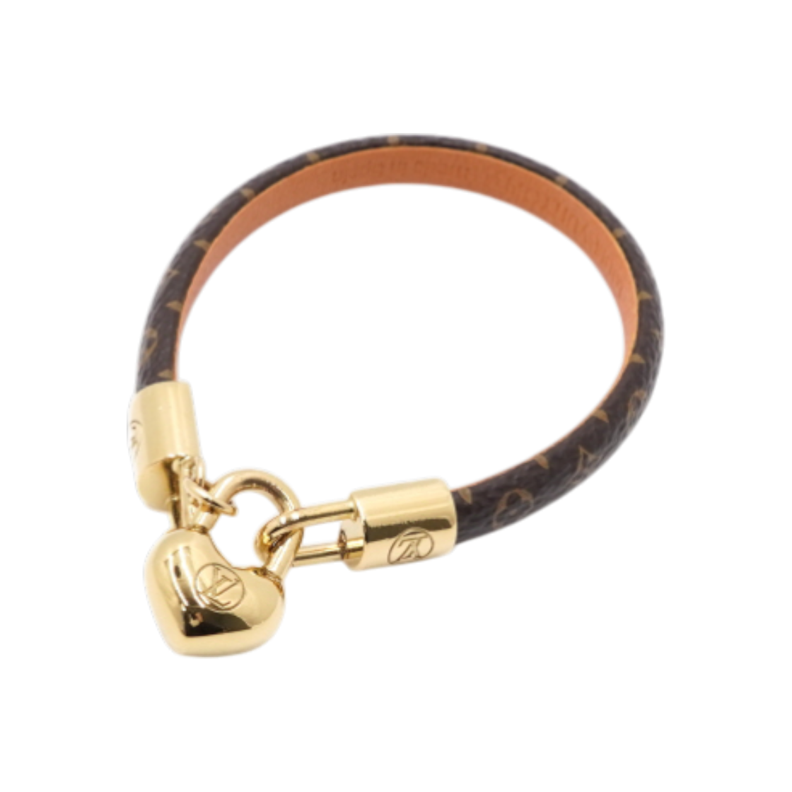ITC2HLL3AK3D Louis Vuitton Monogram Crazy in Lock Charm Bracelet