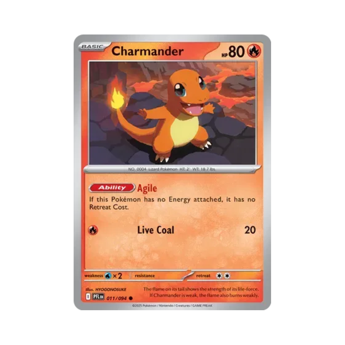 포켓몬 TCG 파이리 C 판타스말 플레임즈 (영문판)(Pokemon TCG Charmander C Phantasmal Flames (English Ver.)) - 1