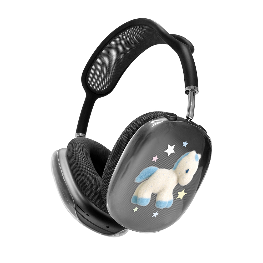 어프어프 바닐라소다 포니 에어팟 맥스 케이스 클리어(earpearp Vanilla Soda Pony AirPods Max Case Clear) - 2