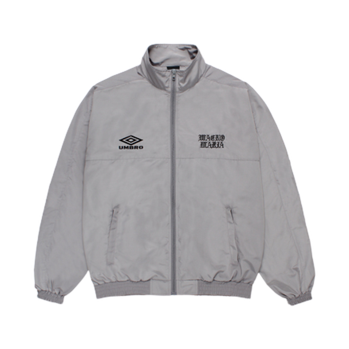 엄브로 x 와코 마리아 나일론 트랙 자켓 그레이(Umbro x Wacko Maria Nylon Track Jacket Gray)