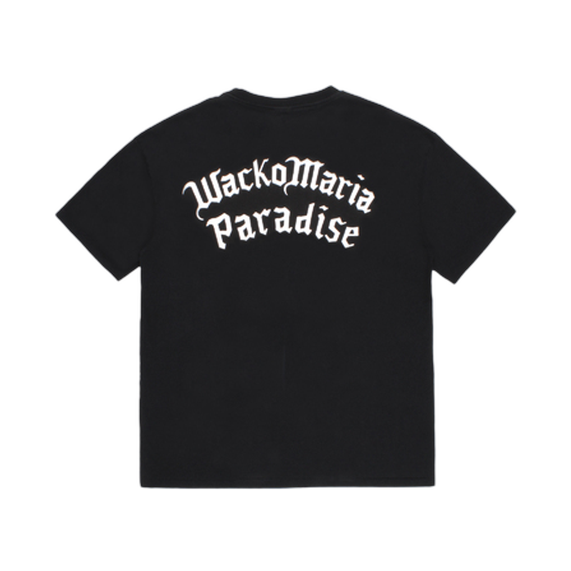 와코 마리아 워시드 헤비 웨이트 티셔츠 블랙(Wacko Maria Washed Heavy Weight T-Shirt Black)