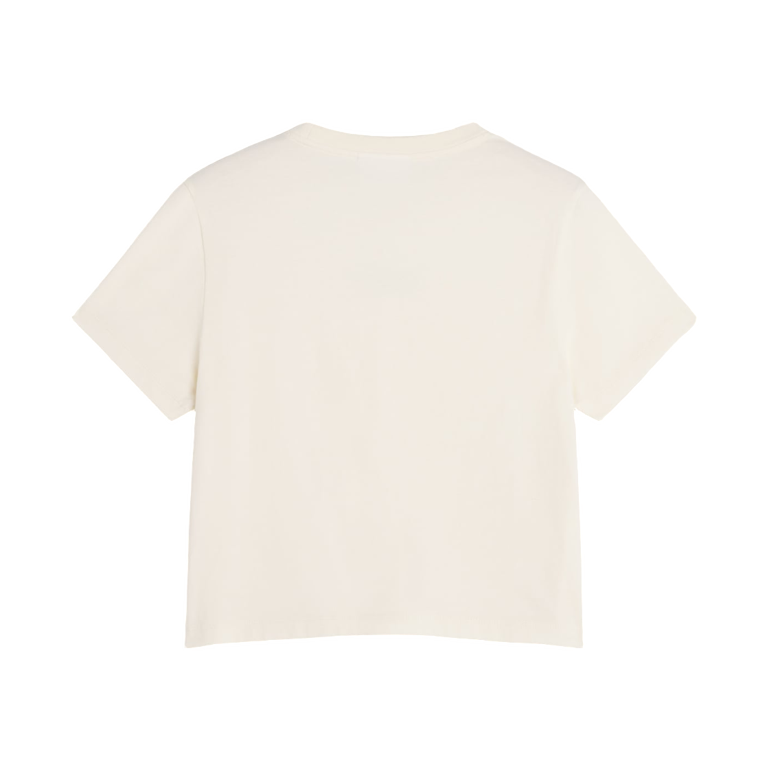 (W) 메종 키츠네 파리 베이비 티셔츠 노블 베이지((W) Maison Kitsune Paris Baby T-Shirt Noble Beige) - 2