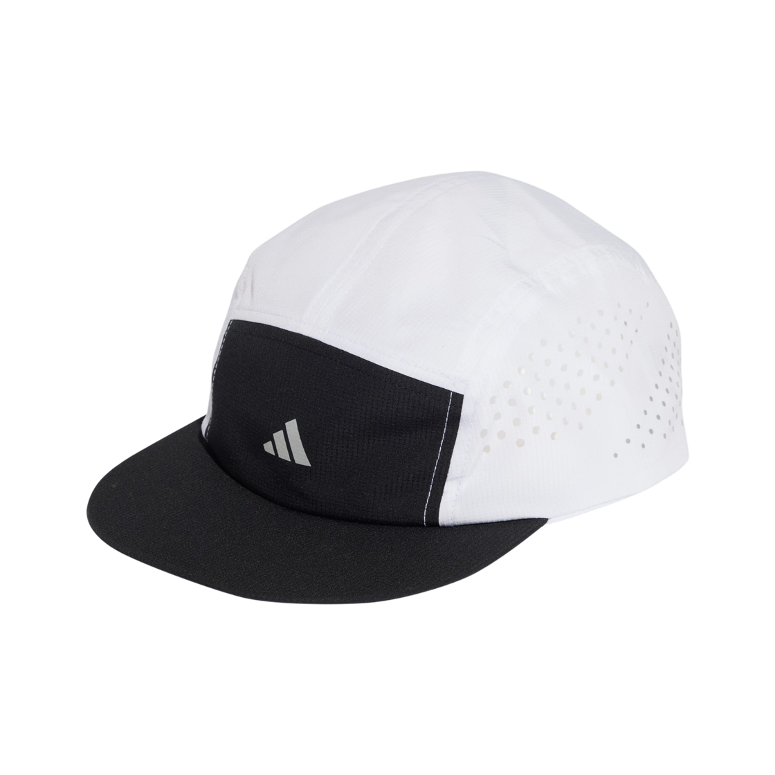 아디다스 런 5 패널 클라이마쿨 캡 블랙 화이트