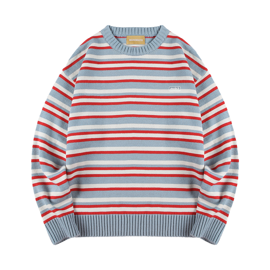 메인부스 젤리빈 스웨터 블루