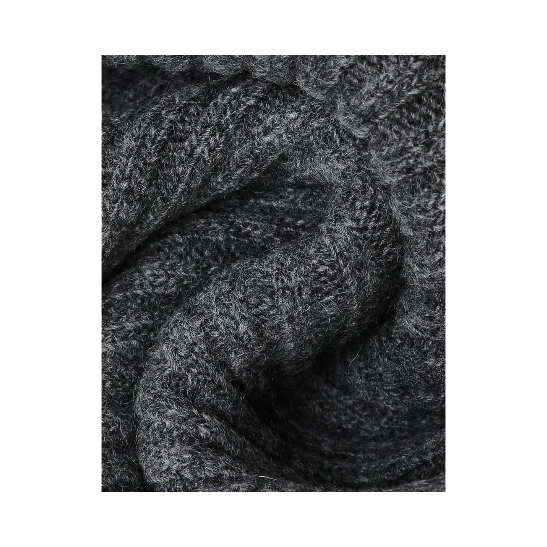 질스튜어트 액세사리 남성 남녀공용 캐시미어혼방 그레이 니트 머플러 JUMU5F142G2 그레이(Jillstuart Men's Acc Unisex Cashmere Blend Gray Knit Muffler Jumu5F142G2 Normal Grey) - 4