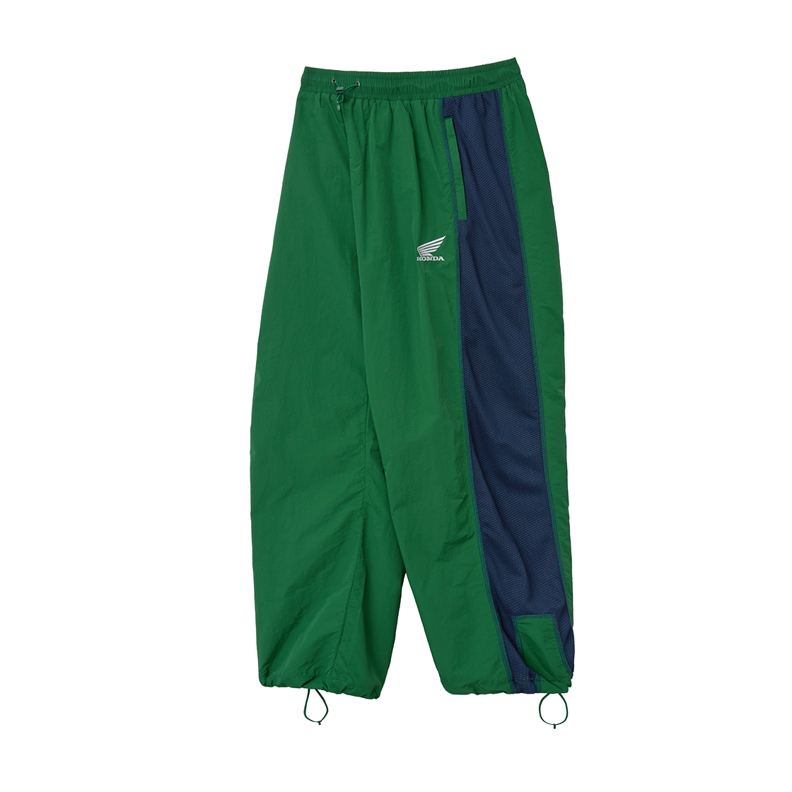 HGS1PT307AGN Honda Nylon Mesh Block Pants Green