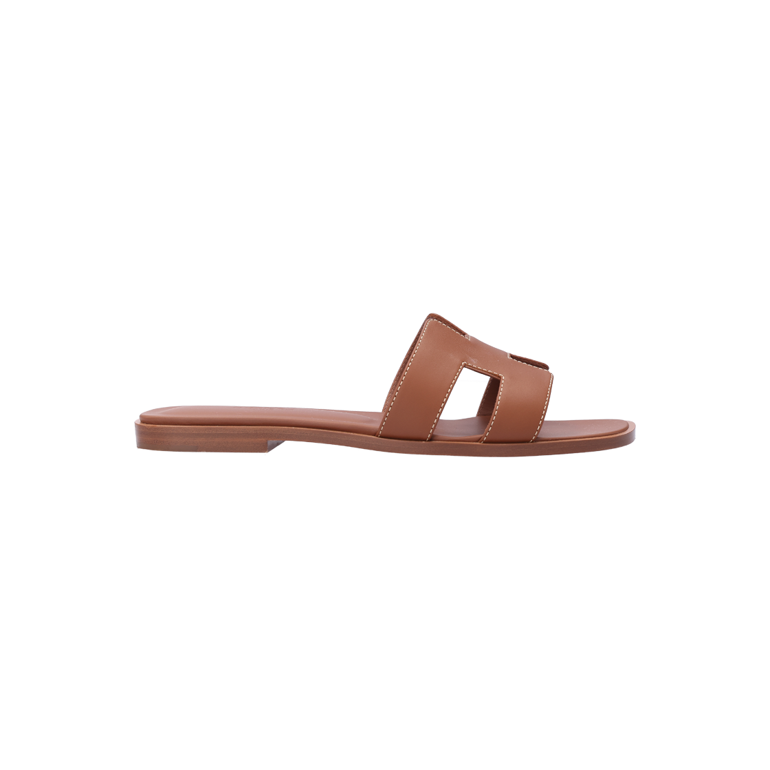 에르메스 H021056Z 오란 샌들 카프스킨 골드 37(Hermes Oran Sandals in Gold Calfskin, Size 37) - 1