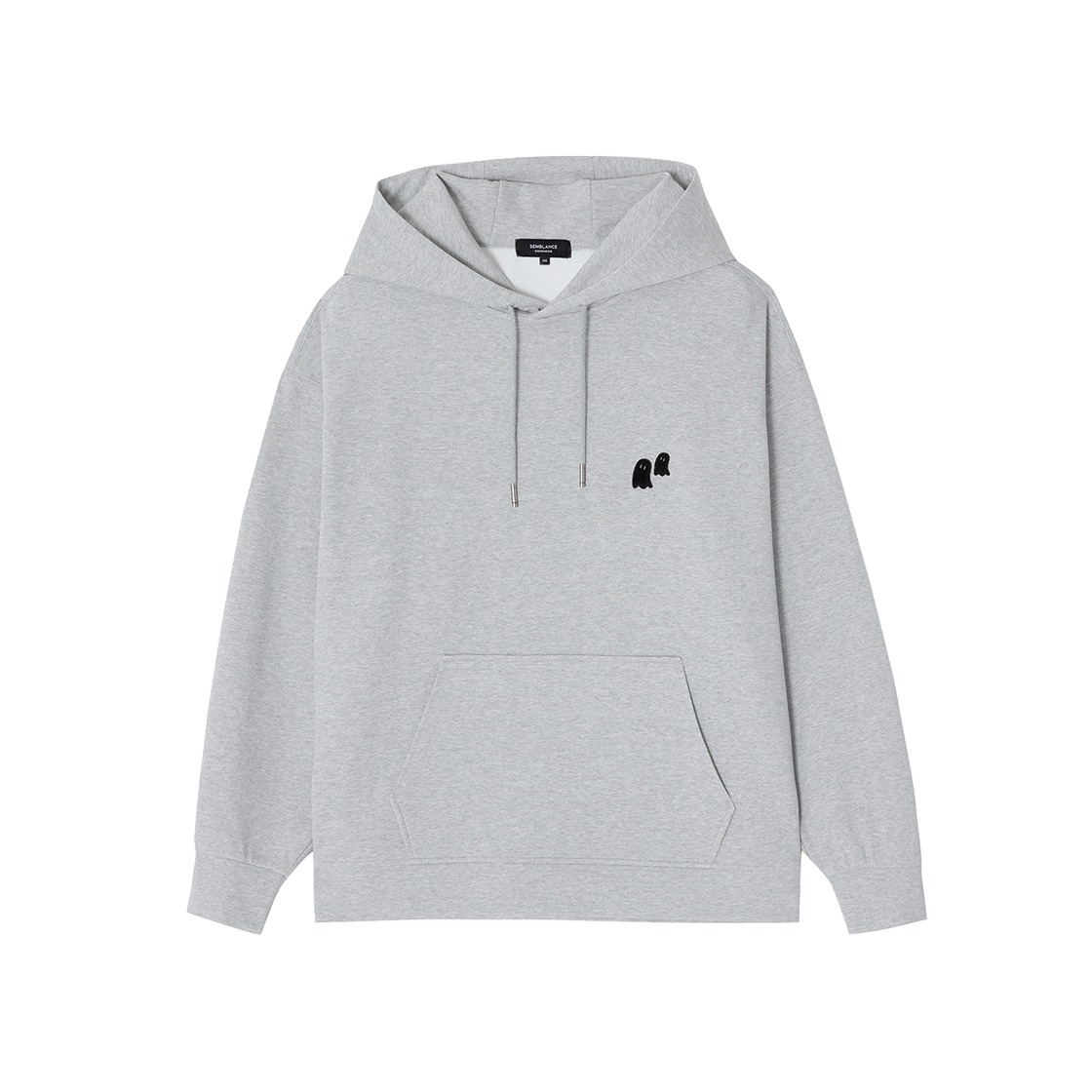 지오송지오 셈블런스 오버사이즈 후드 멜란지그레이 ZH2TS827MG(ZIOSONGZIO SEMBLANCE Oversize Hood Melange Grey) - 1