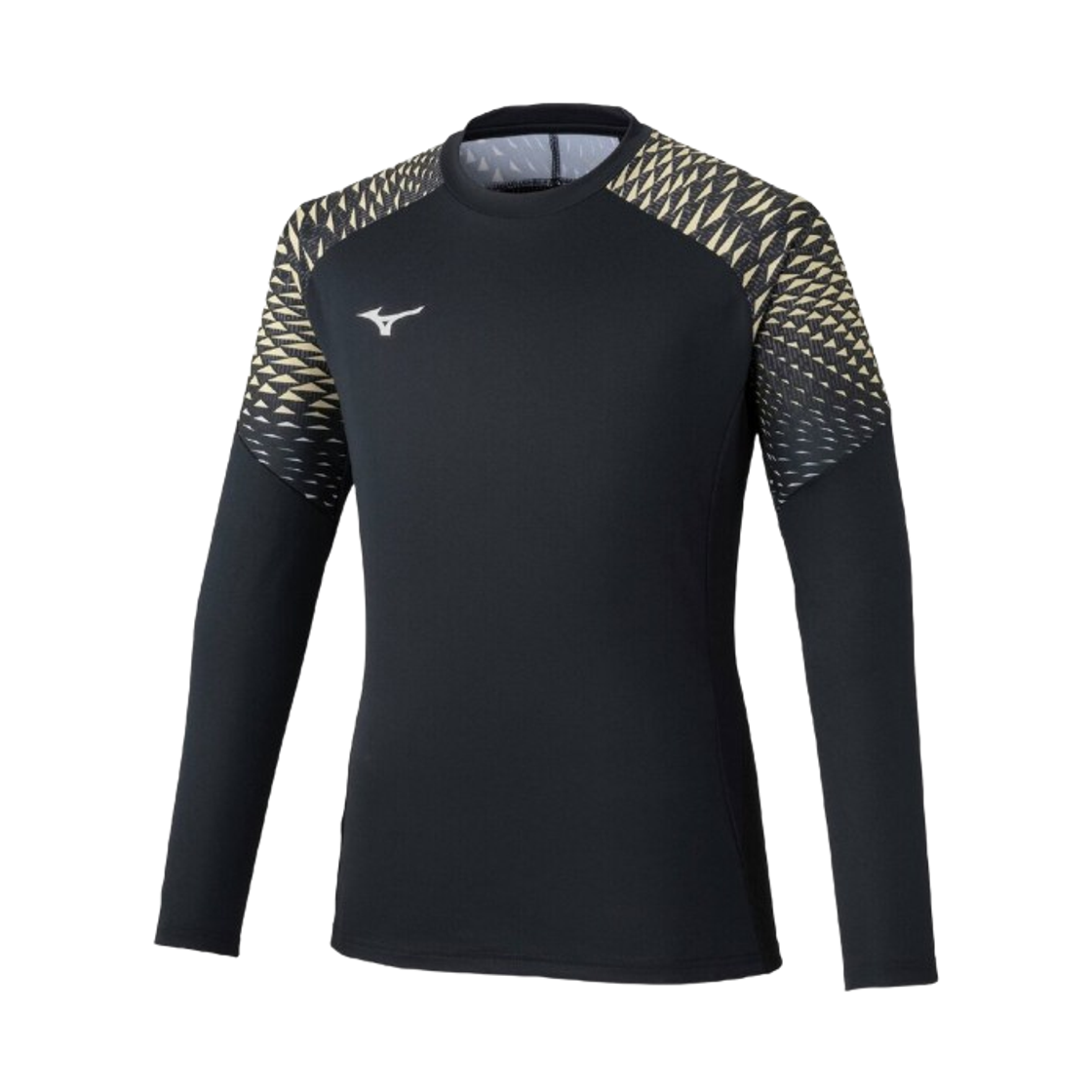 P2MAD04409 Mizuno Field Long Sleeve Shirt Black