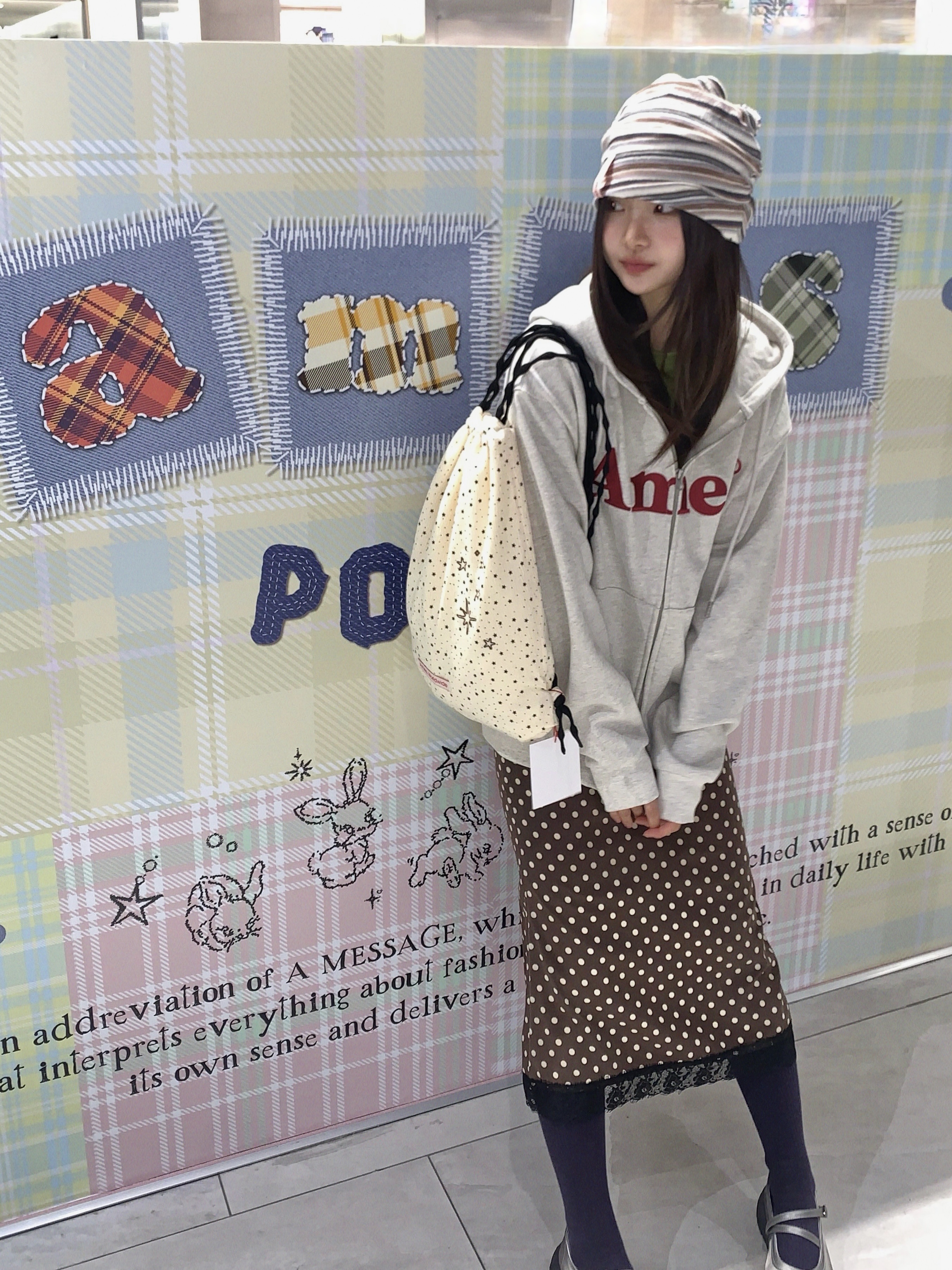 (W) Rockfishweatherwear Flatform Z Strap Mary Jane Grey 착용 스타일 - 2