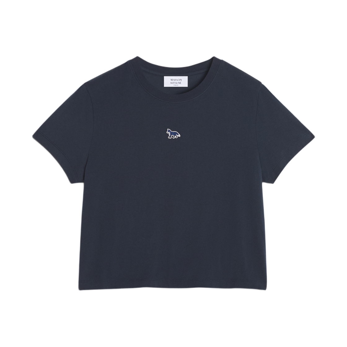 MW00105KJ7026-0413 (W) Maison Kitsune Baby Fox Baby T-Shirt Classic Navy