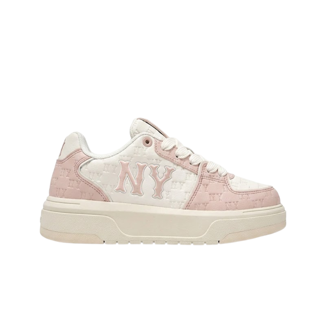 3ASXE035N-50PKS MLB Chunky Liner Embo Monogram Coopers Town New York Yankees Pink