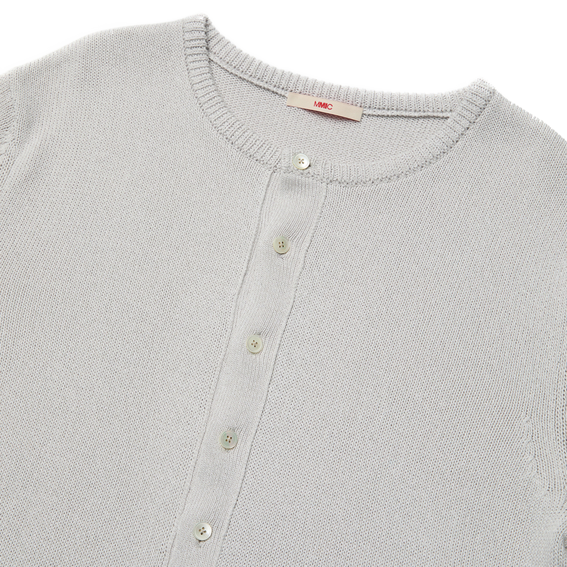 엠엠아이씨 뮤트 니트 라이트 그레이(MMIC Mute Knit Light Gray) - 2