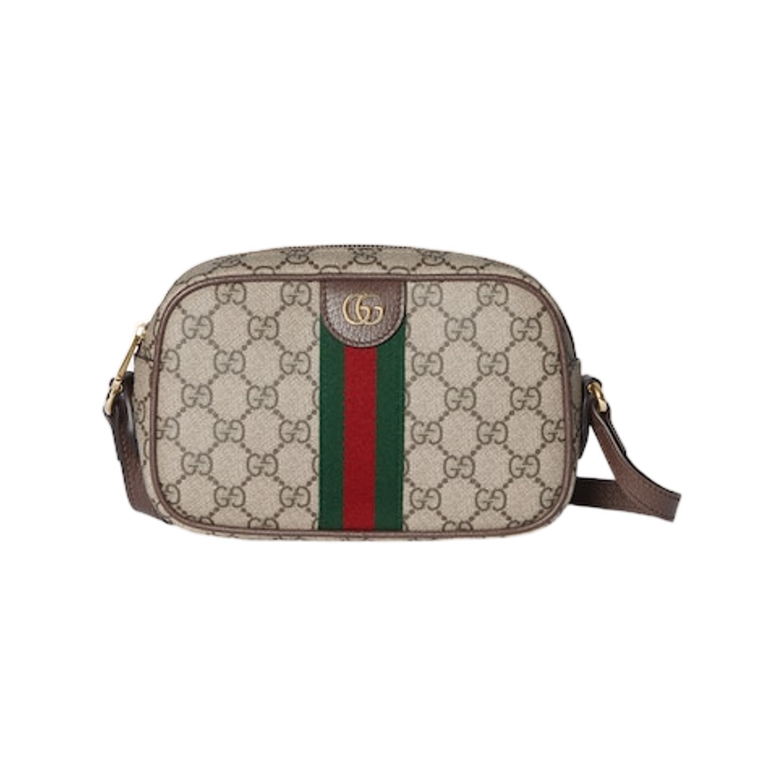 구찌 오피디아 스몰 카메라 백 베이지 다크 브라운(Gucci Ophidia Small Camera Bag Beige Dark Brown) - 1