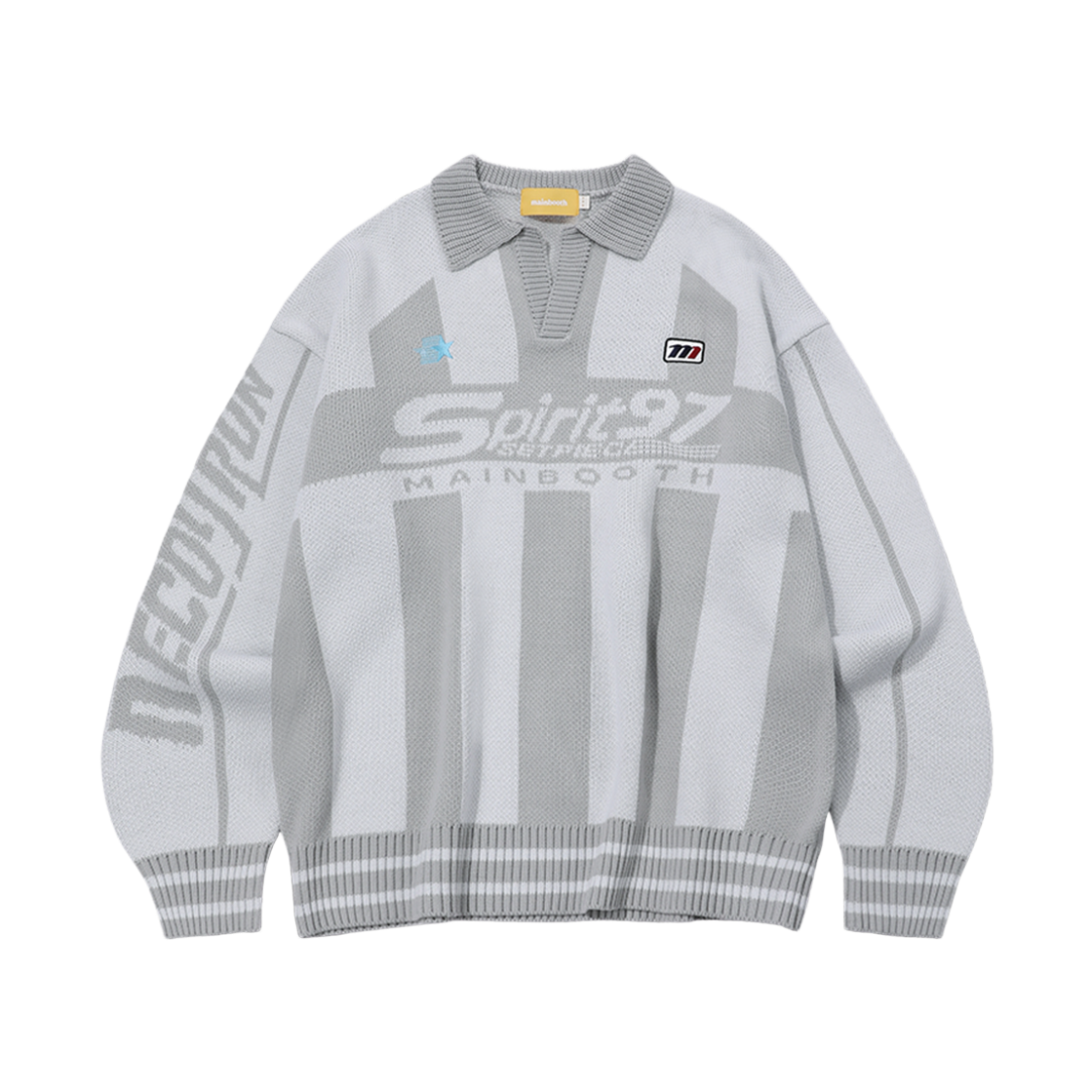 메인부스 스피릿 97 풋볼 스웨터 그레이