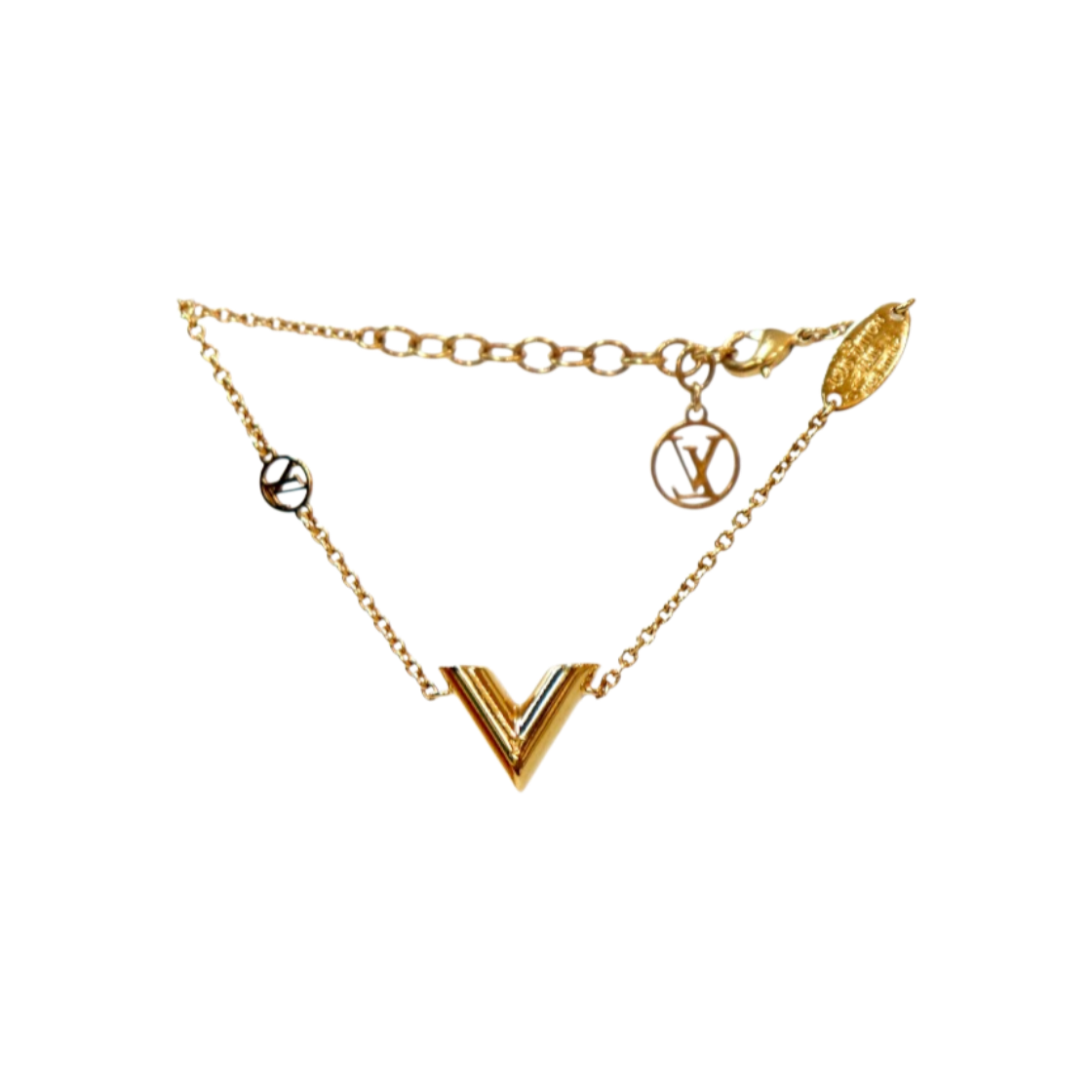ITTKDTCTU552 Louis Vuitton Essential V Gold Bracelet C-B50422