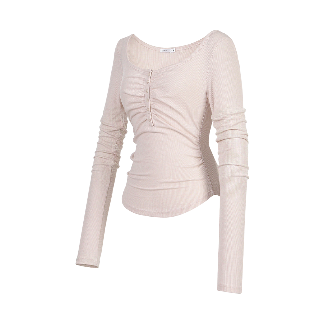 레이즈미야 페이 소프트 셔링 탑 베이비 핑크(REISE MIYA Faye Soft Shirring Top Baby Pink) - 1