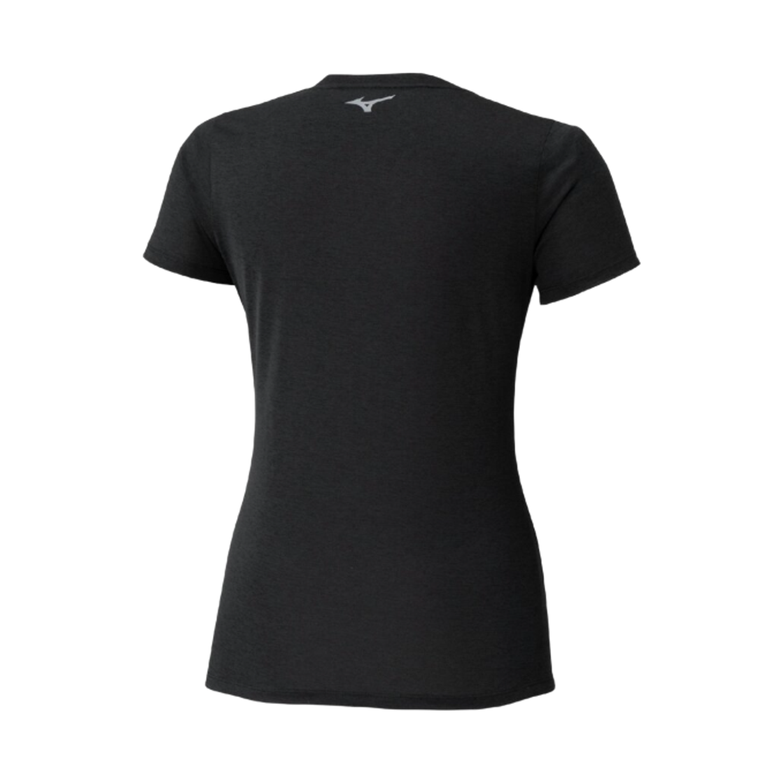 (W) 미즈노 퀵 드라이 티셔츠 블랙((W) Mizuno Quick Dry T-Shirt Black) - 2