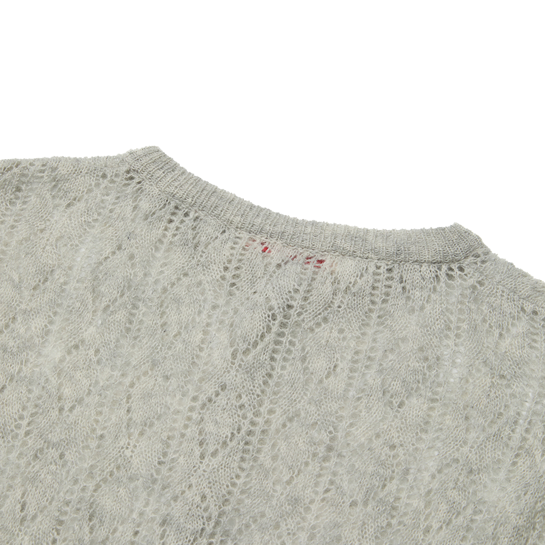 엠엠아이씨 언라벨 가디건 그레이(MMIC Unravel Cardigan Gray) - 6