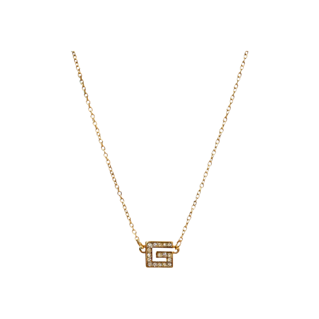 ITLU6A2JAPA8 Givenchy Cubic G Gold Necklace A-B50463