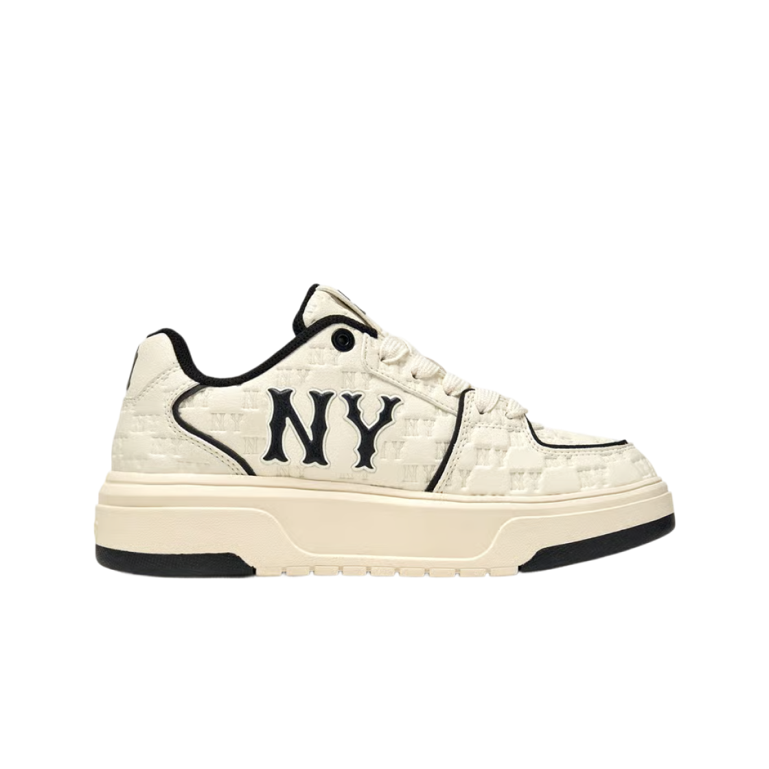 MLB 청키 라이너 엠보 모노그램 쿠퍼스 타운 뉴욕 양키스 크림(MLB Chunky Liner Embo Monogram Coopers Town New York Yankees Cream) - 1