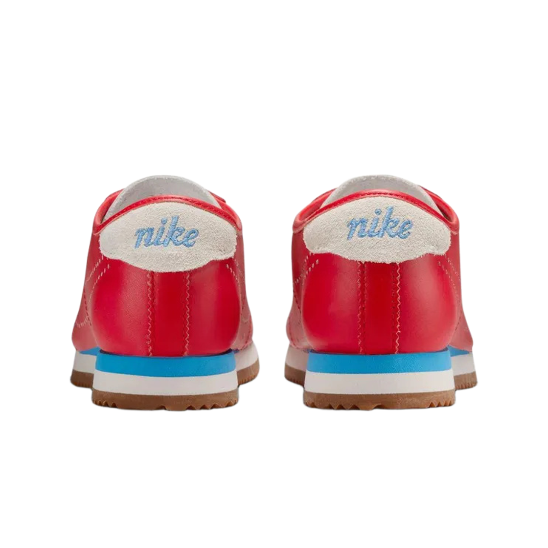 (W) 나이키 코르테즈 레더 유니버시티 레드 서밋 화이트((W) Nike Cortez Leather University Red Summit White) - 3