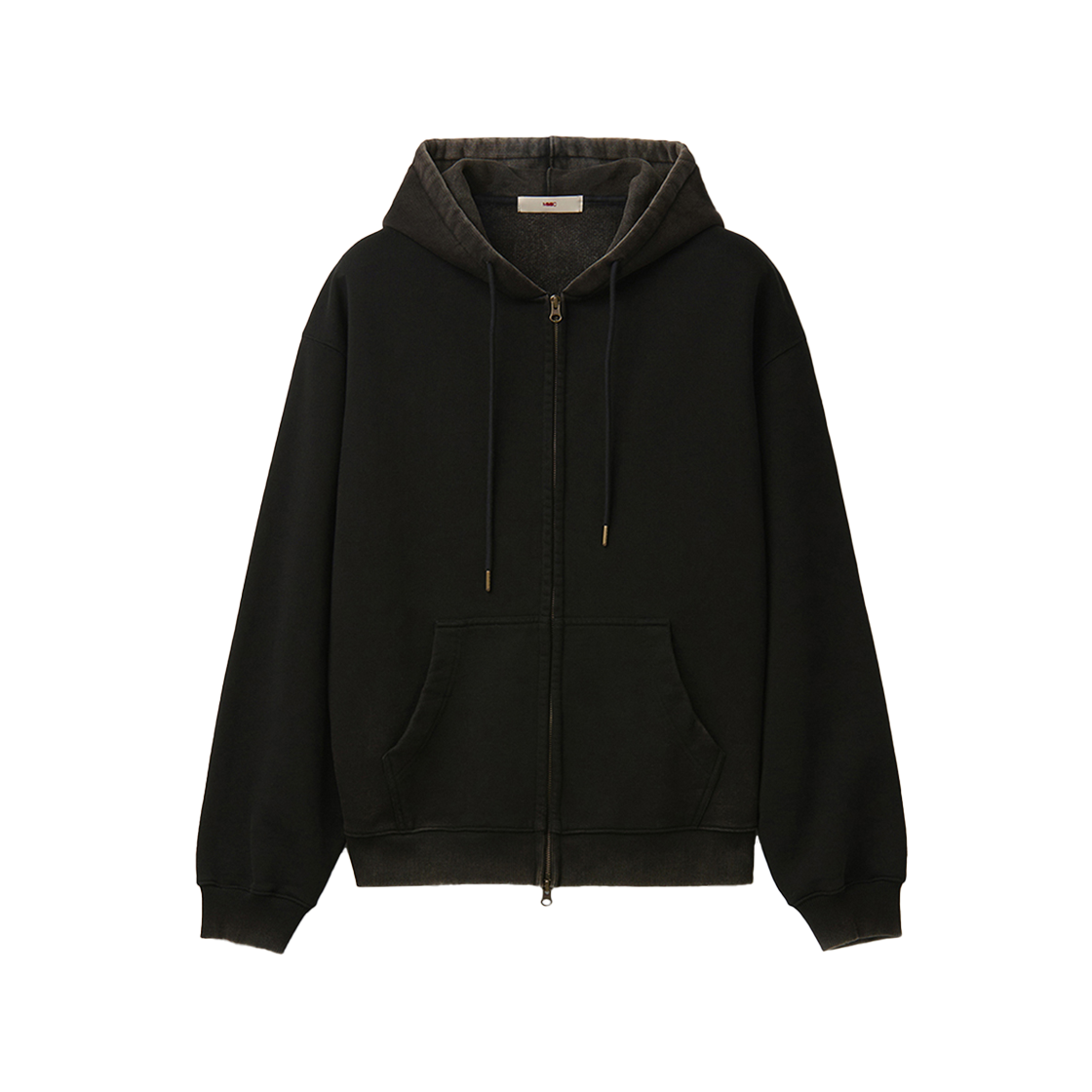 엠엠아이씨 더스크 후드 집업 블랙(MMIC Dusk Hood Zip Up Black)