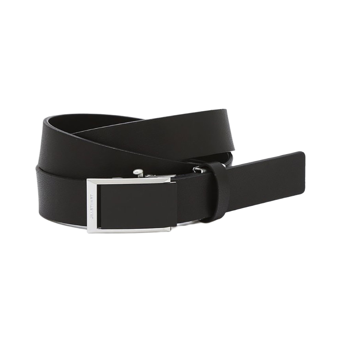 JUBE5F252BK Jillstuart Men's Acc Black Buckle Detail Cow Leather Automatic Belt Jube5F252Bk Black