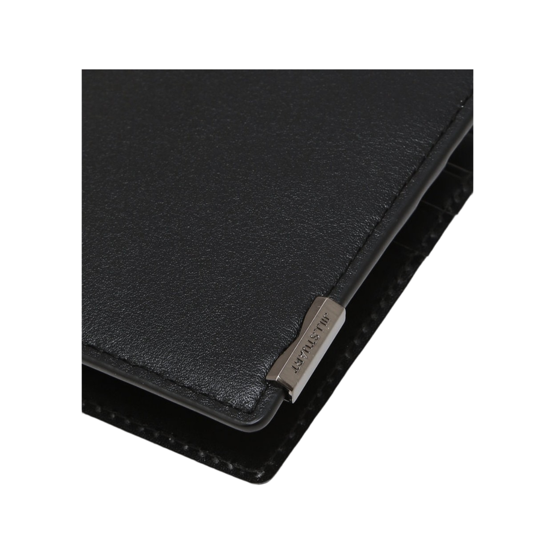 질스튜어트 액세사리 남성 블랙 로고장식 소가죽 반지갑 JUWA6E500BK 블랙(Jillstuart Men's Acc Black Logo Detail Cow Leather Half Wallet Juwa6E500Bk Black) - 4