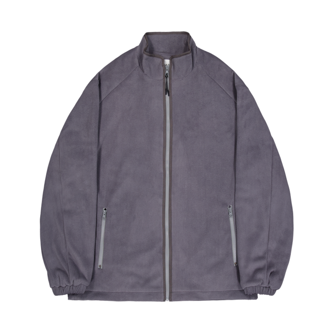 퍼렌 플리스 집업 자켓 그레이(PERENN Fleece Zipup Jacket Gray)