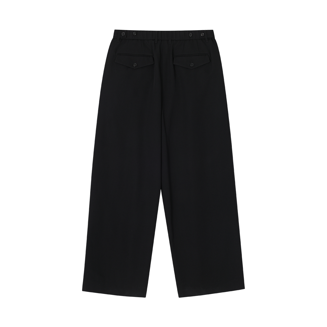 송지오 옴므 아티저널 와이드 팬츠 블랙(SONGZIO HOMME Artisanal Wide Pants Black) - 2