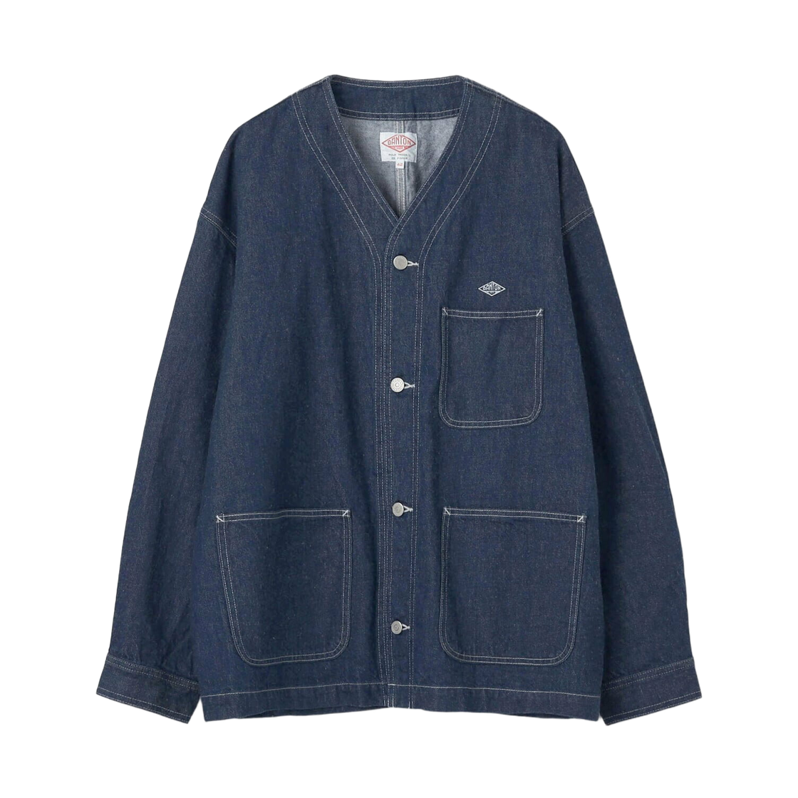 DT-A0671 Danton Denim Jacket Indigo