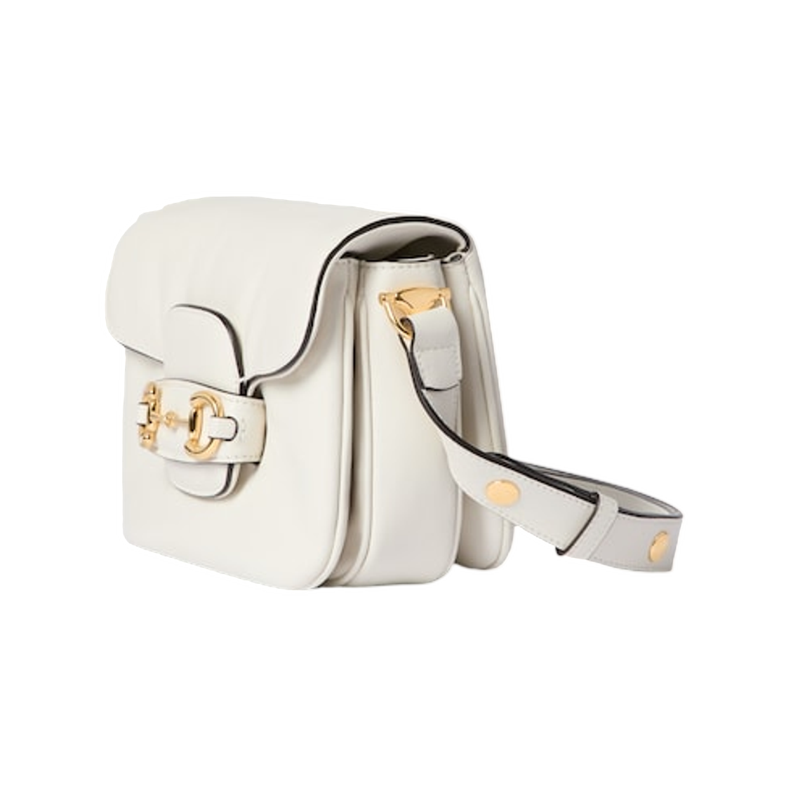 구찌 홀스빗 1955 아우라 미니 숄더백 화이트(Gucci Horsebit 1955 Aura Mini Shoulder Bag White) - 2
