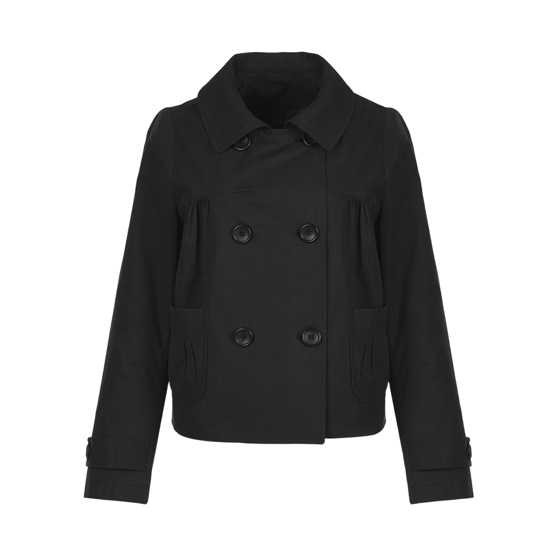 레이즈미야 피아 더블 자켓 블랙(REISE MIYA Piaa Double Jacket Black)