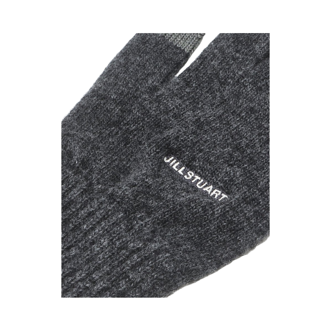 질스튜어트 액세사리 남성 그레이 로고자수 울캐시미어혼방 스마트터치 남자장갑 JUGV5F702G3 다크 그레이(Jillstuart Men's Acc Gray Logo Embroidered Wool Cashmere Blend Smart Touch Gloves Jugv5F702G3 Dark Grey) - 2