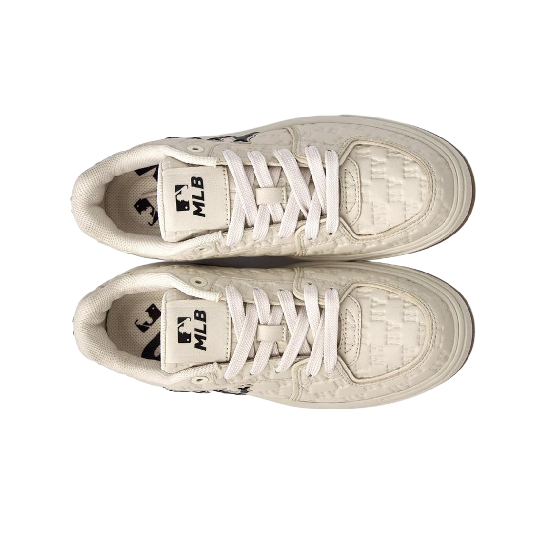 MLB 청키 라이너 엠보 모노그램 쿠퍼스 타운 뉴욕 양키스 크림(MLB Chunky Liner Embo Monogram Coopers Town New York Yankees Cream) - 2