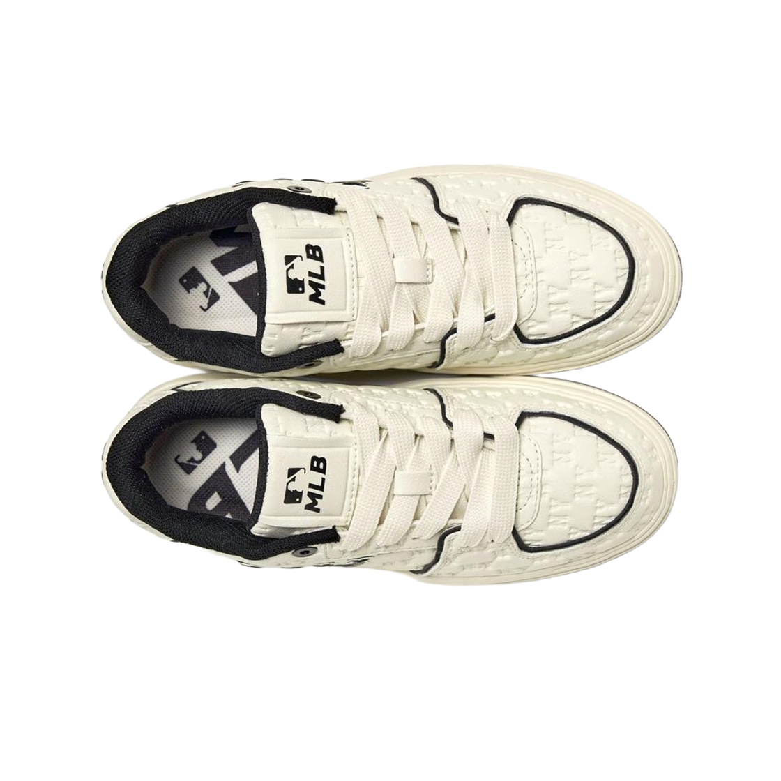 MLB 청키 라이너 엠보 모노그램 쿠퍼스 타운 뉴욕 양키스 크림(MLB Chunky Liner Embo Monogram Coopers Town New York Yankees Cream) - 2
