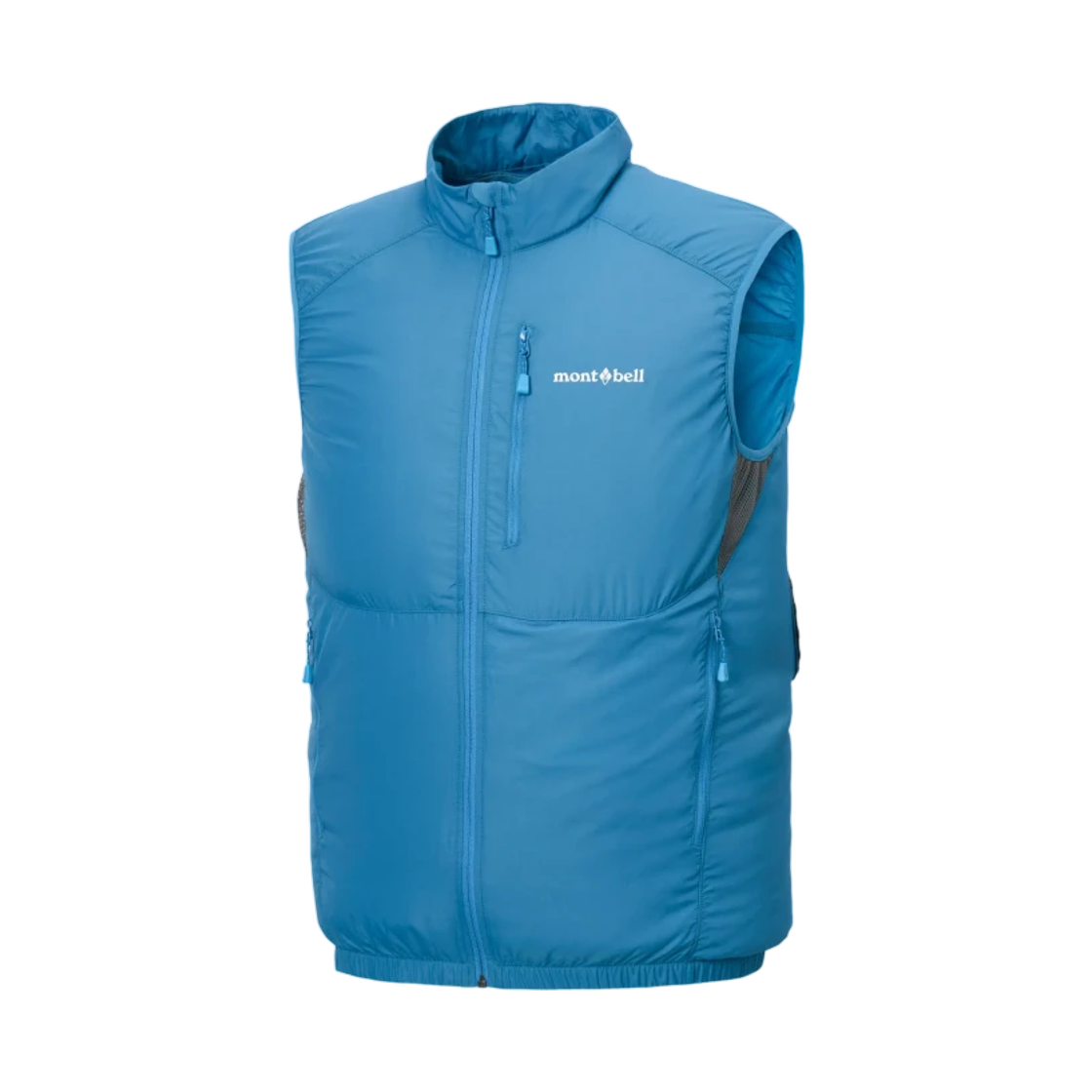 1132308 Montbell Fanblow Light Vest Blue Green