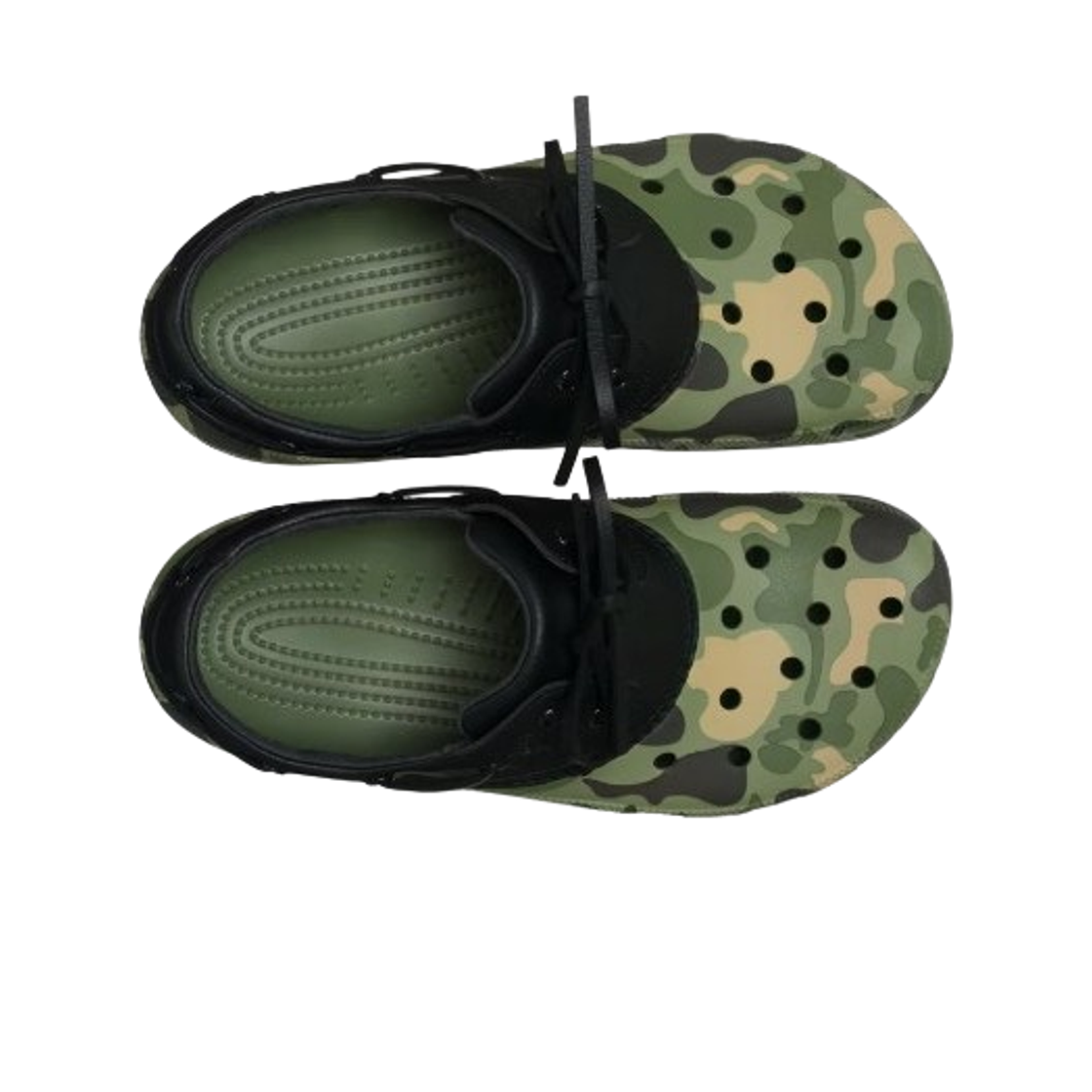 크록스 클래식 보트 클로그 블랙 카고(Crocs Classic Boat Clog Black Cargo) - 2