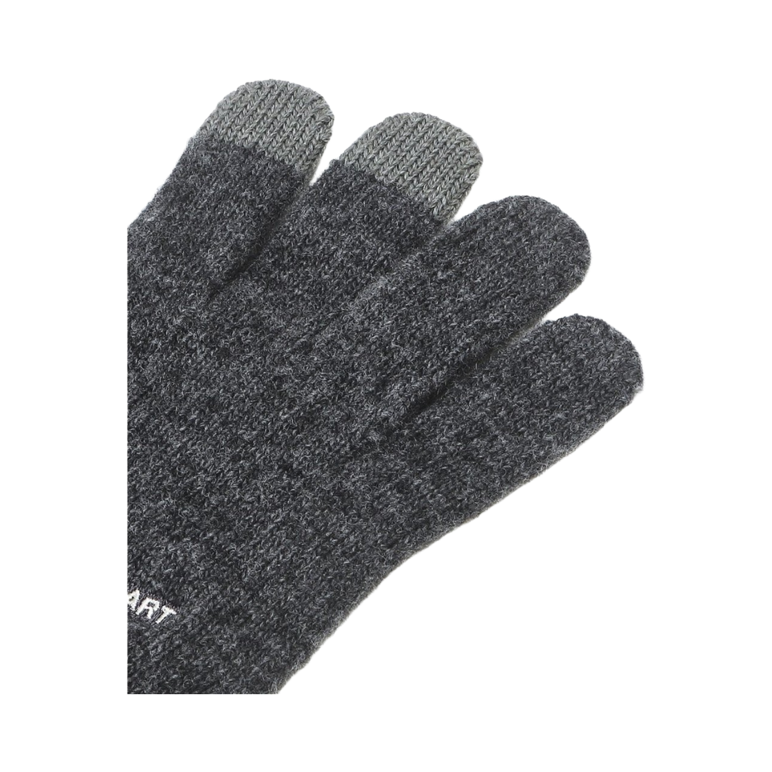 질스튜어트 액세사리 남성 그레이 로고자수 울캐시미어혼방 스마트터치 남자장갑 JUGV5F702G3 다크 그레이(Jillstuart Men's Acc Gray Logo Embroidered Wool Cashmere Blend Smart Touch Gloves Jugv5F702G3 Dark Grey) - 3