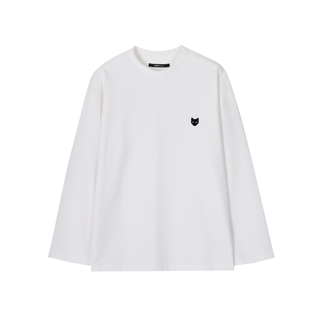 송지오 지제로 팬서 롱 슬리브 화이트