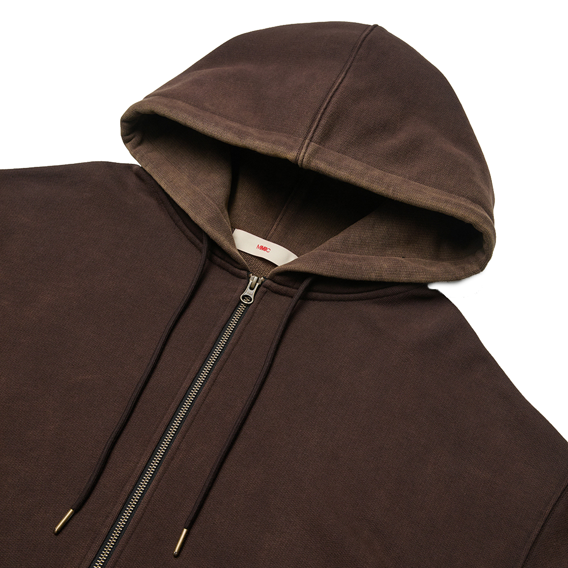 엠엠아이씨 더스크 후드 집업 브라운(MMIC Dusk Hood Zip Up Brown) - 2