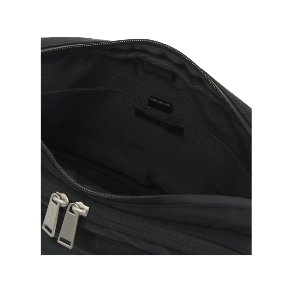 질스튜어트 액세사리 남성 에반 블랙 투포켓 나일론 크로스백 JUBA6E500BK 블랙(Jillstuart Men's Acc Evan Black Two-Pocket Nylon Crossbody Bag Juba6E500Bk Black) - 6